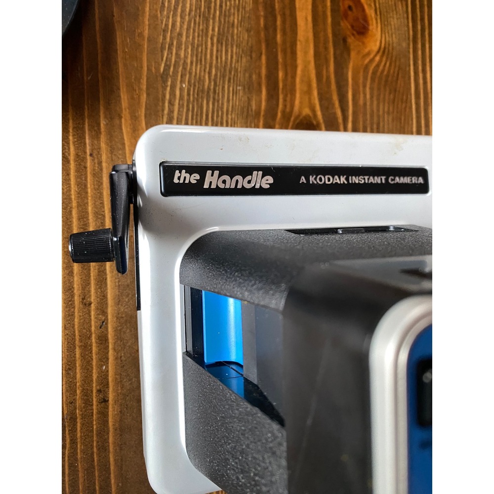 Vintage Kodak The Handle Instant Camera with Original Case and Manual 1970s - Picture 11 of 11